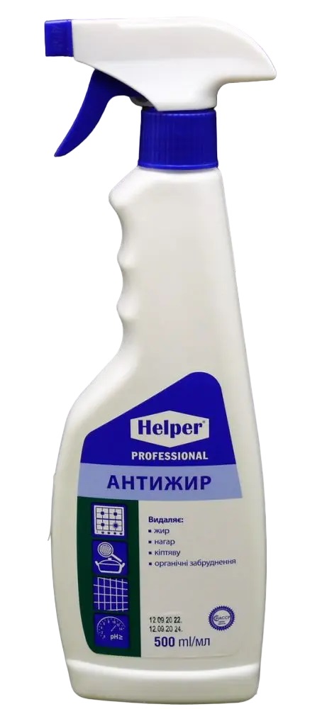 Helper Prof. Засіб д/миття Кухонних поверхонь Антижир 500мл